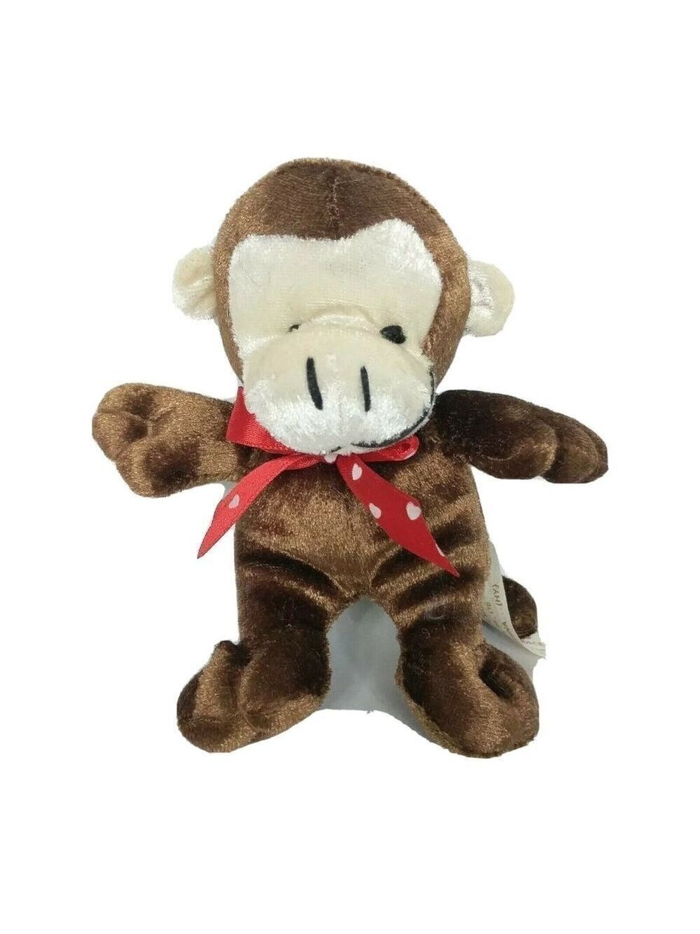 Dan Dee Monkey Plush Brown Collector's Choice 5.5 Inch